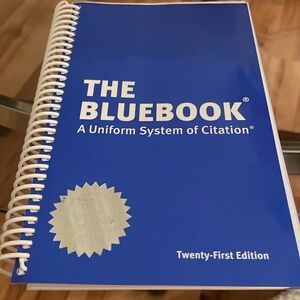 The Bluebook: A Uniform System of Citation Twenty-First Edition